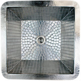 STAINLESS STEEL MOSAIC KITCHEN SINK