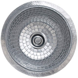 STAINLESS STEEL MOSAIC KITCHEN SINK